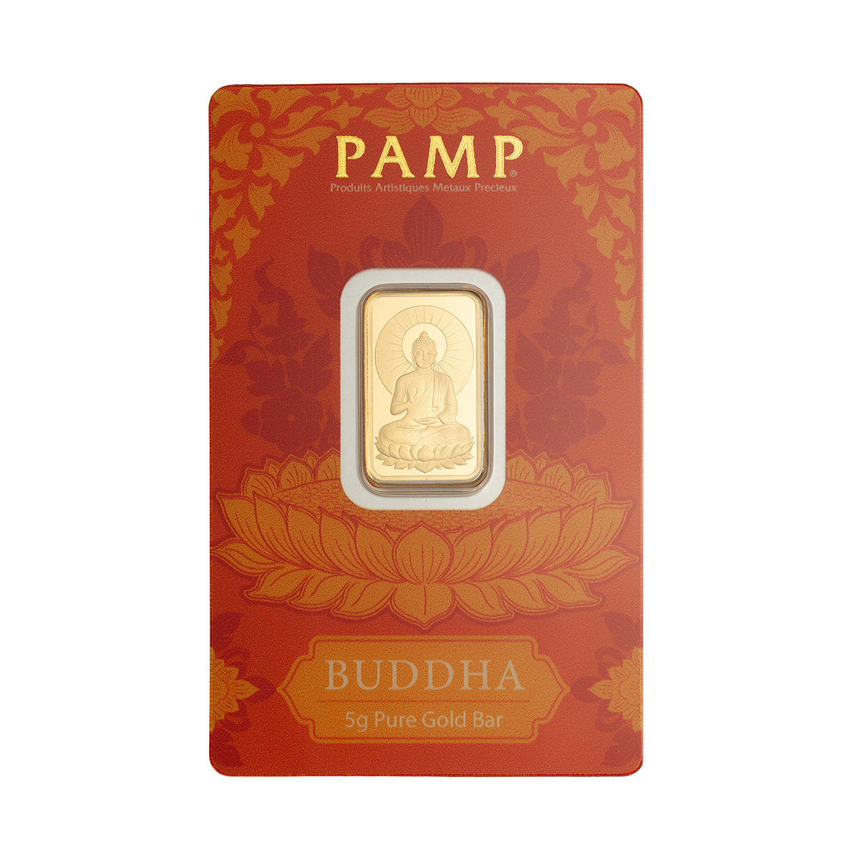 Buddha - 5g Pure Gold Bar