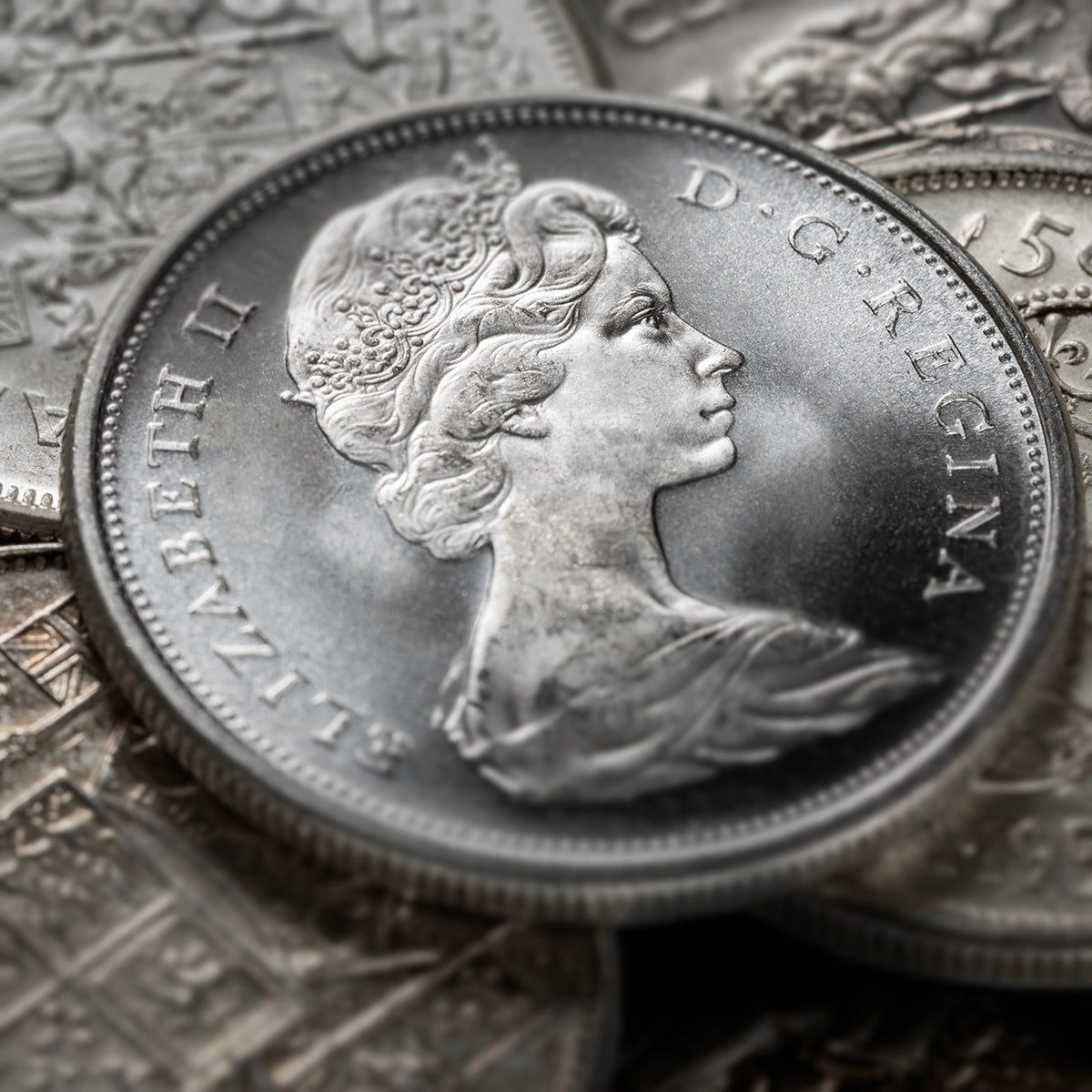 Coin Basics - Elizabeth II 50 Cents 1953-1963