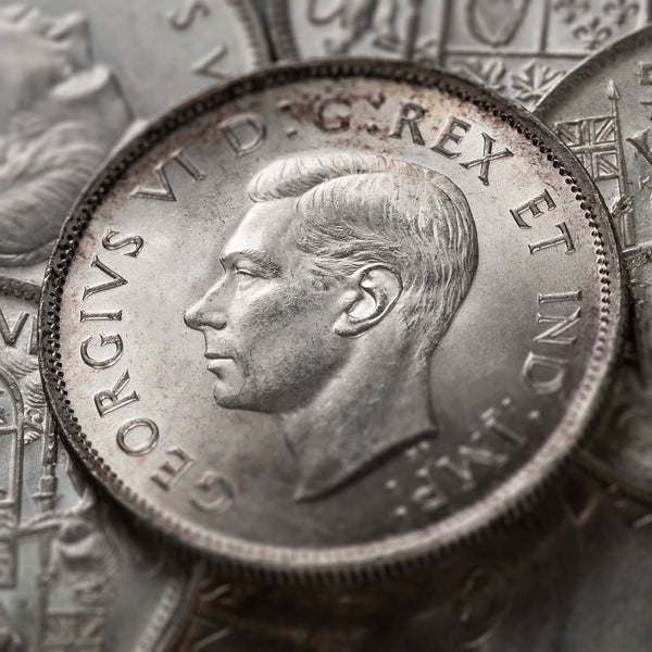 Coin Basics - George VI 50 Cents 1950-1952