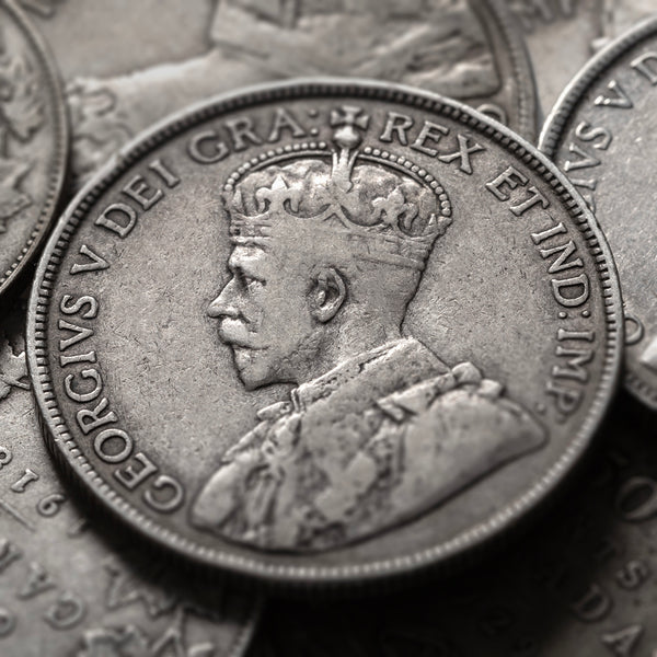 Coin Basics - George V 50 Cents 1911-1919