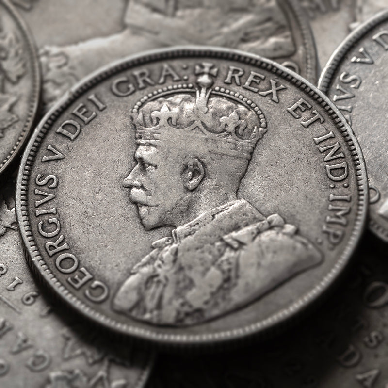 Coin Basics - George V 50 Cents 1911-1919