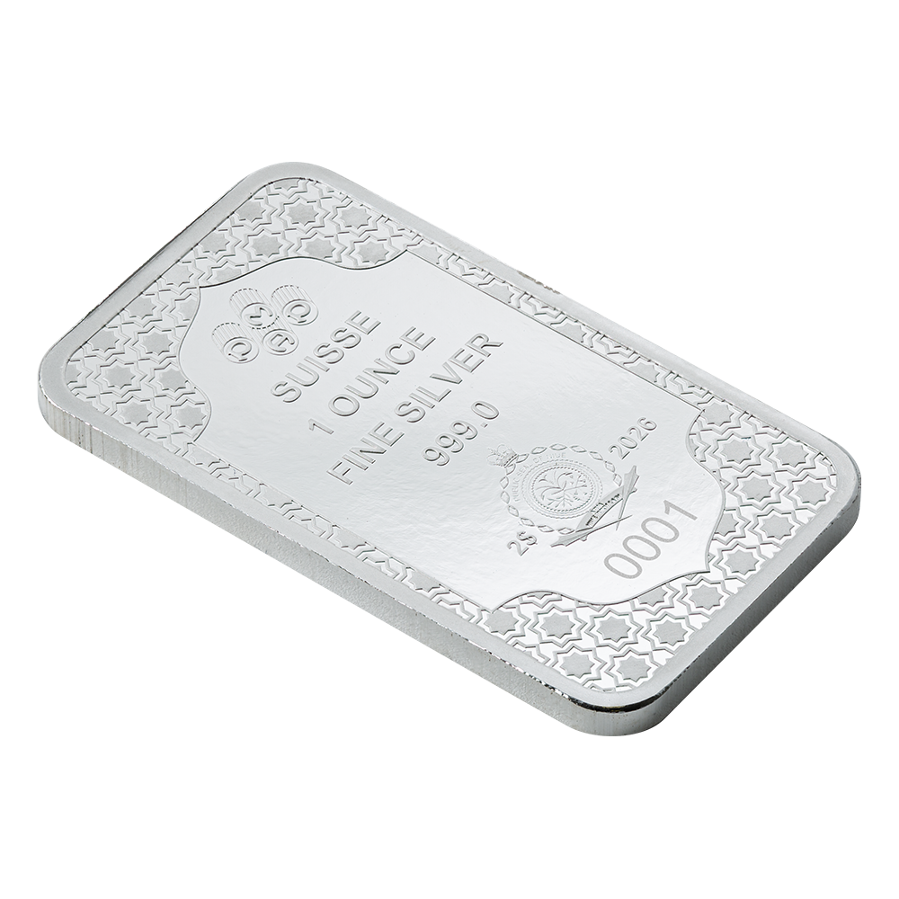 2026 $2 Eid Mubarak - 1 oz Pure Silver Bar