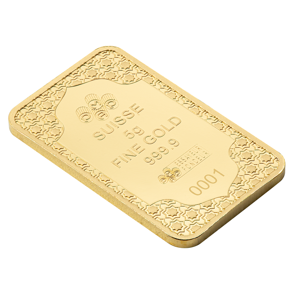 Eid Mubarak - 5g Pure Gold Bar
