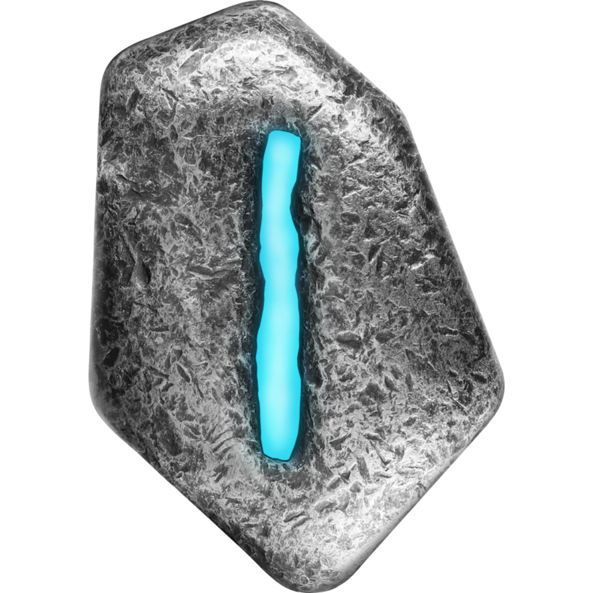 Isaz – 1 oz Pure Silver Cast Rune