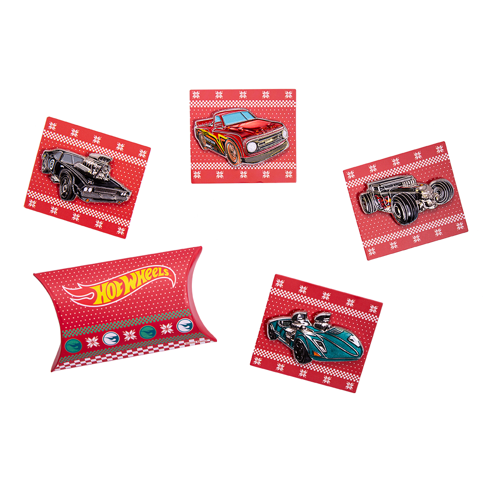 2024 $2 Hot Wheels: Night Shifter - Pure Silver Mystery Gift Holiday Set