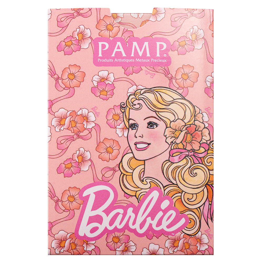 Iconic Barbie™ 1g Pure Gold Bar