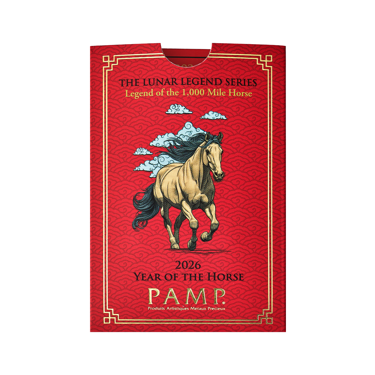2026 Lunar Legends Year of the Horse  - 1 oz Pure Silver Bar