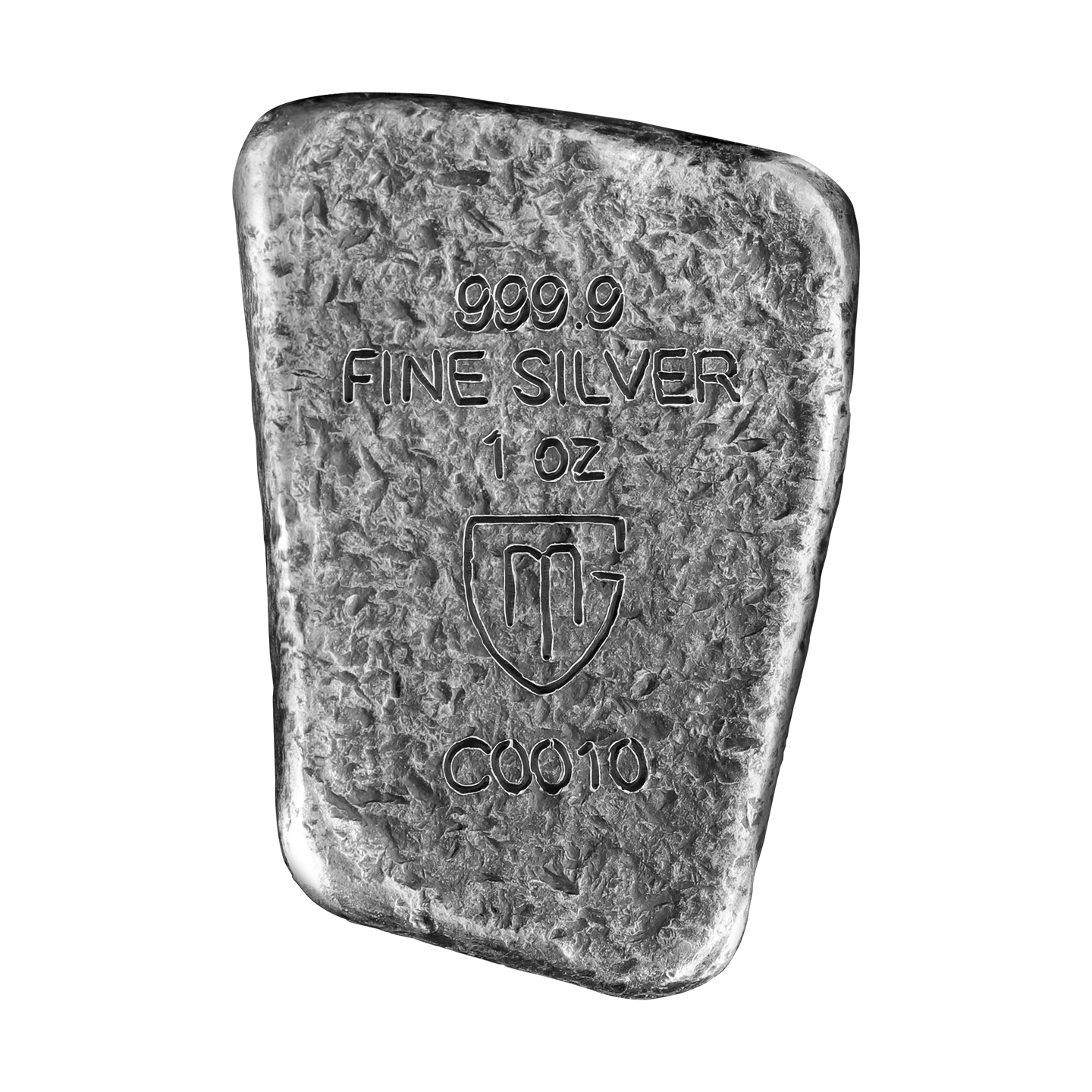 Naudiz – 1 oz Pure Silver Cast Rune