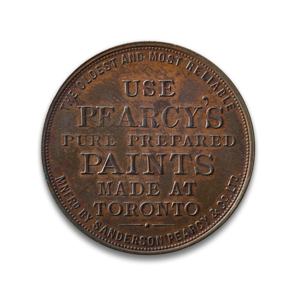 Canada 1897 - Pearcy Paint 4 Generation Token AU+