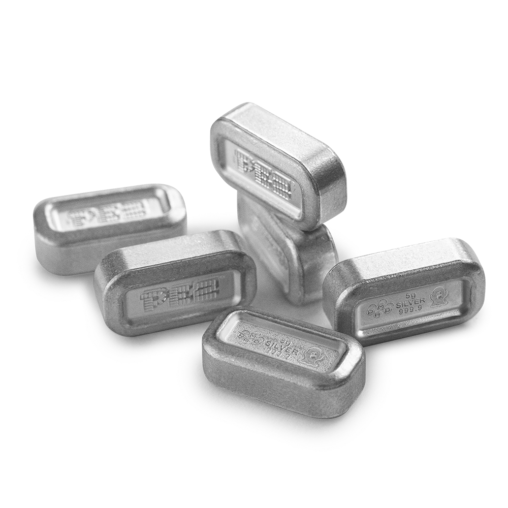 2025 PEZ® Halloween Ghost Pure Silver Gift Set