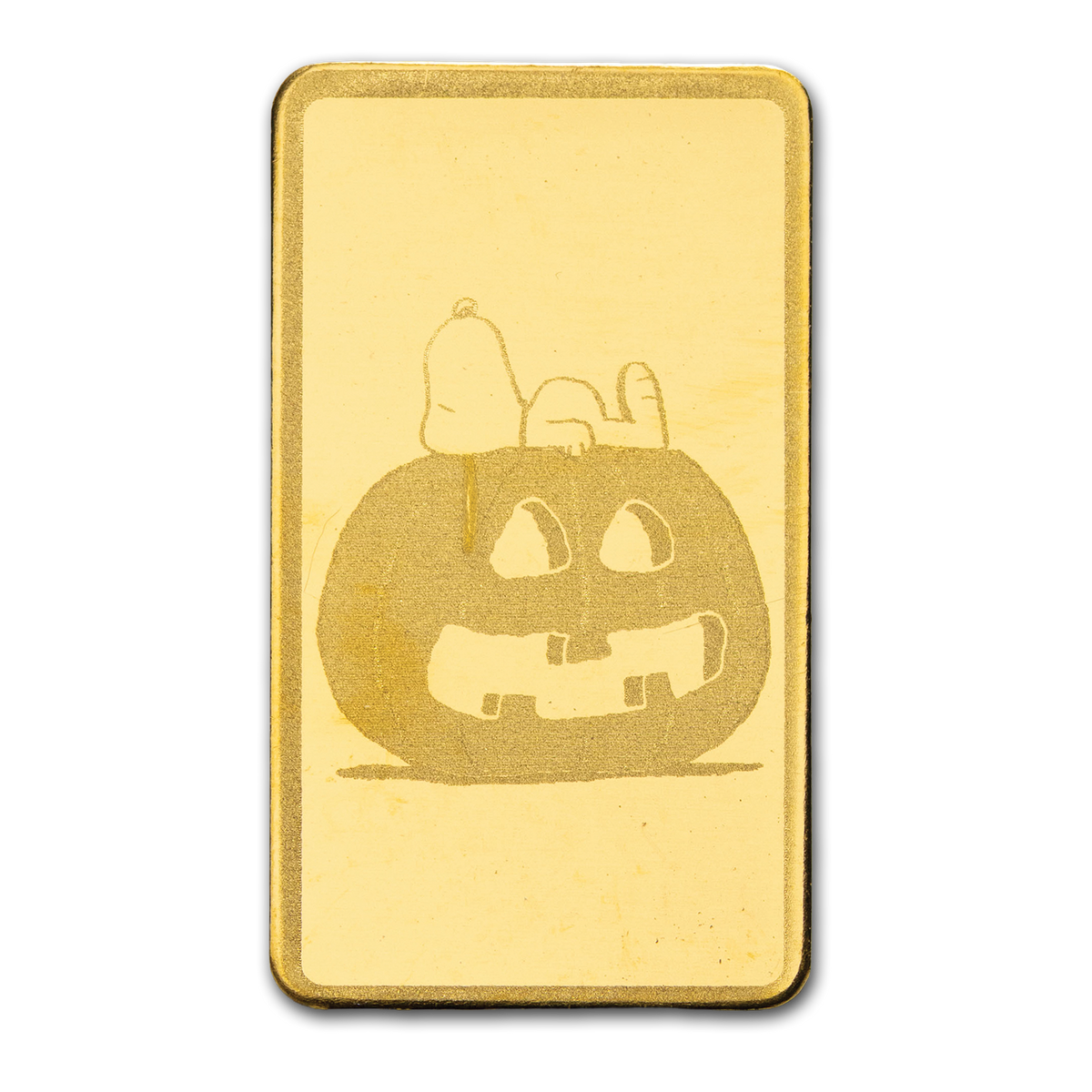 Peanuts: It's the Great Pumpkin 60th Anniversary - 0.5g Pure Gold Bar