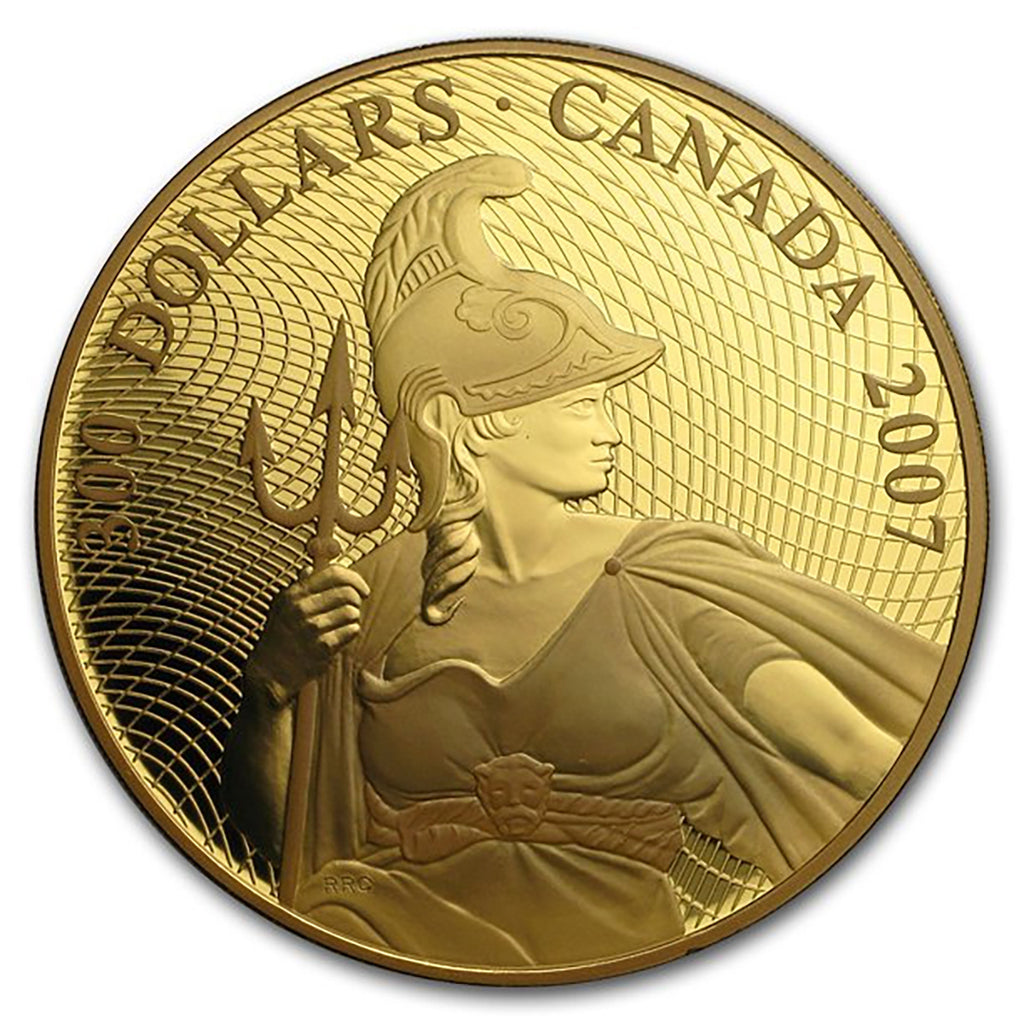 Shinplaster Coin 2007 $300 1923 Shinplaster Vignette - 14-kt. Gold Coin