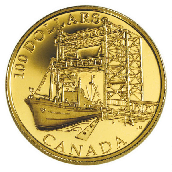 2004 $100 Commencement of the St. Lawrence Seaway Construction, 50th Annversary - 14-kt. Gold Coin Default Title