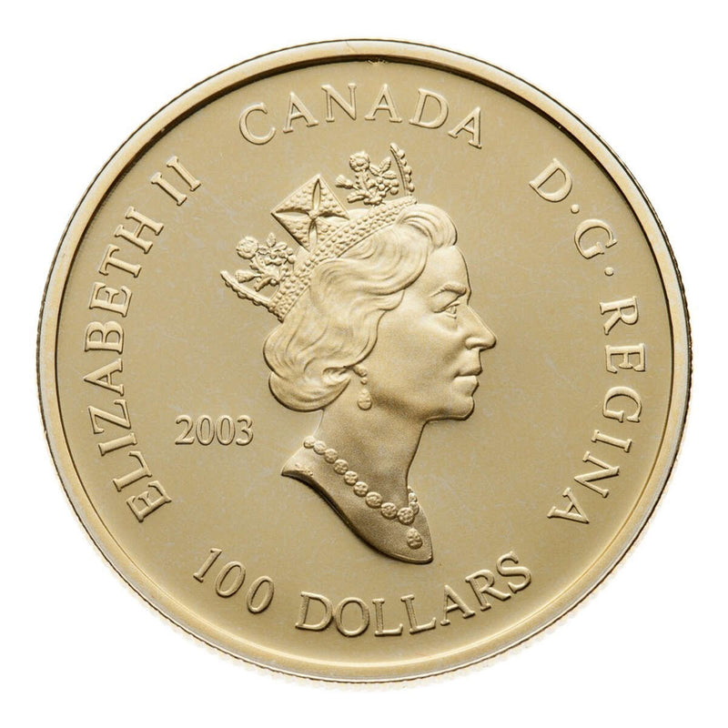 2003 $100 The Discovery of Marquis Wheat, 100th Anniversary - 14-kt. Gold Coin Default Title