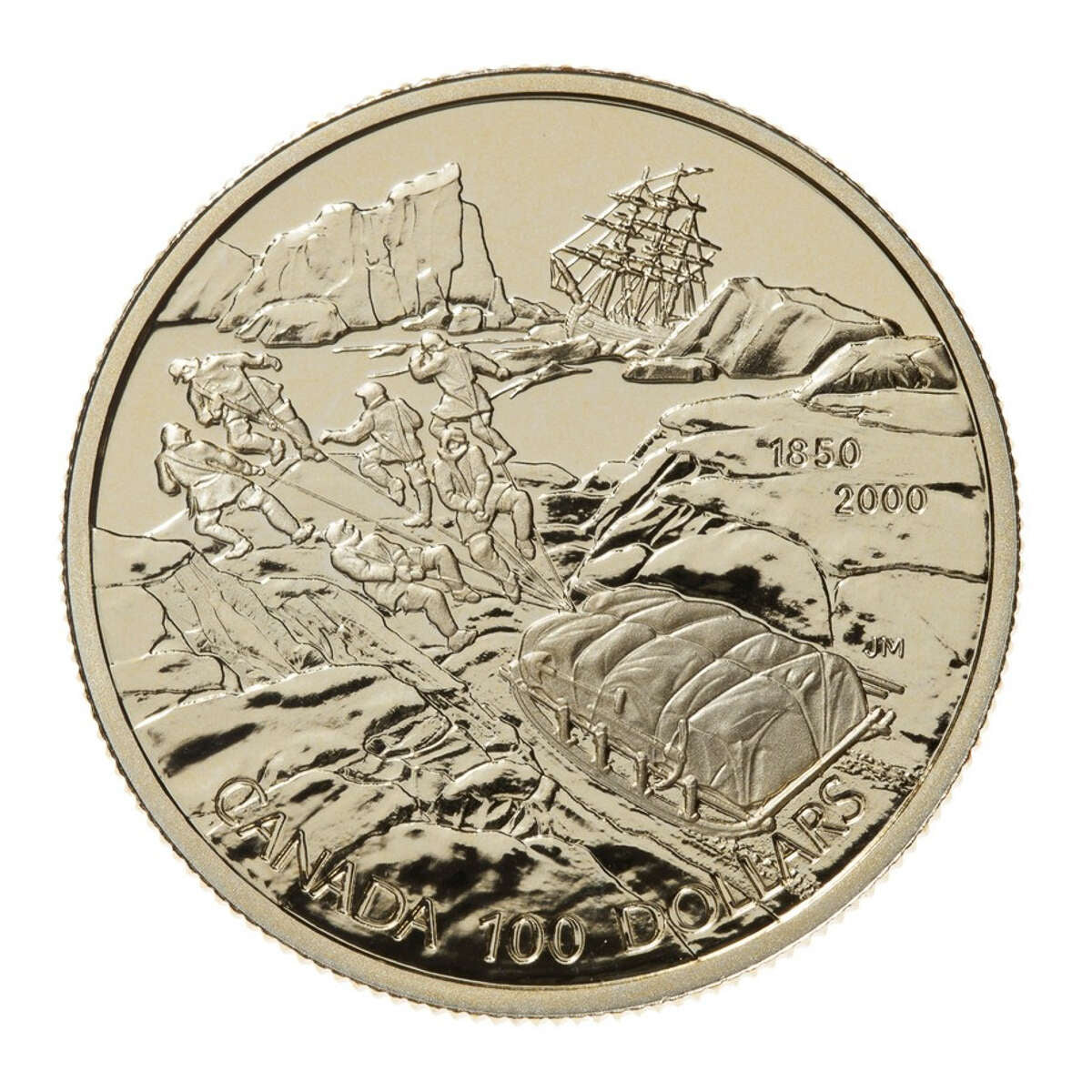 2000 $100 The Search for the Northwest Passage, 150th Anniversary - 14-kt. Gold Coin Default Title