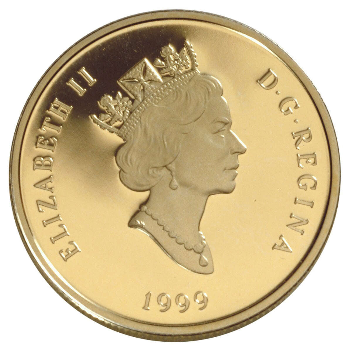 1999 $100 Newfoundland's Confederation, 50th Anniversary - 14-kt. Gold