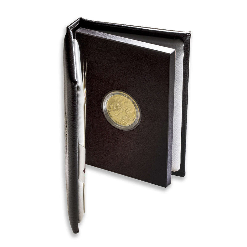 CERTIFICATE SERIAL NO. 0001 - 1996 $100 Klondike Gold Rush, 100th Anniversary - 14-kt. Gold Coin Default Title