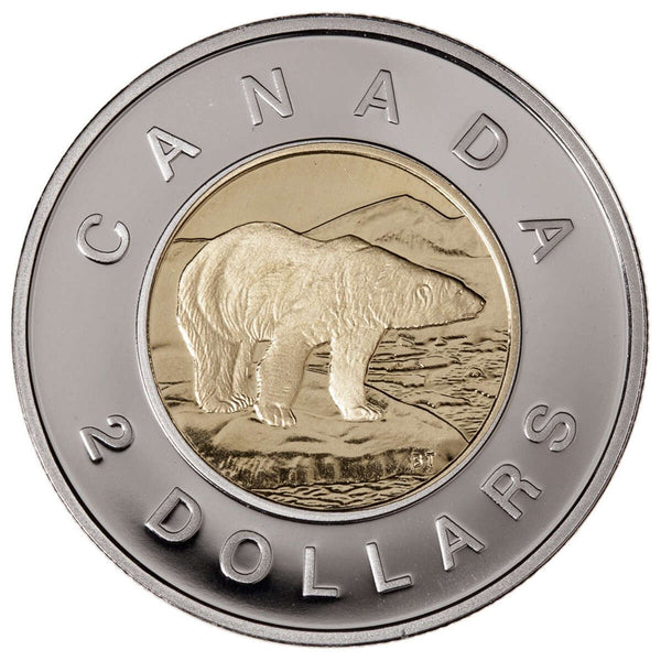 1996 $2 Nickel Polar Bear Coin Default Title