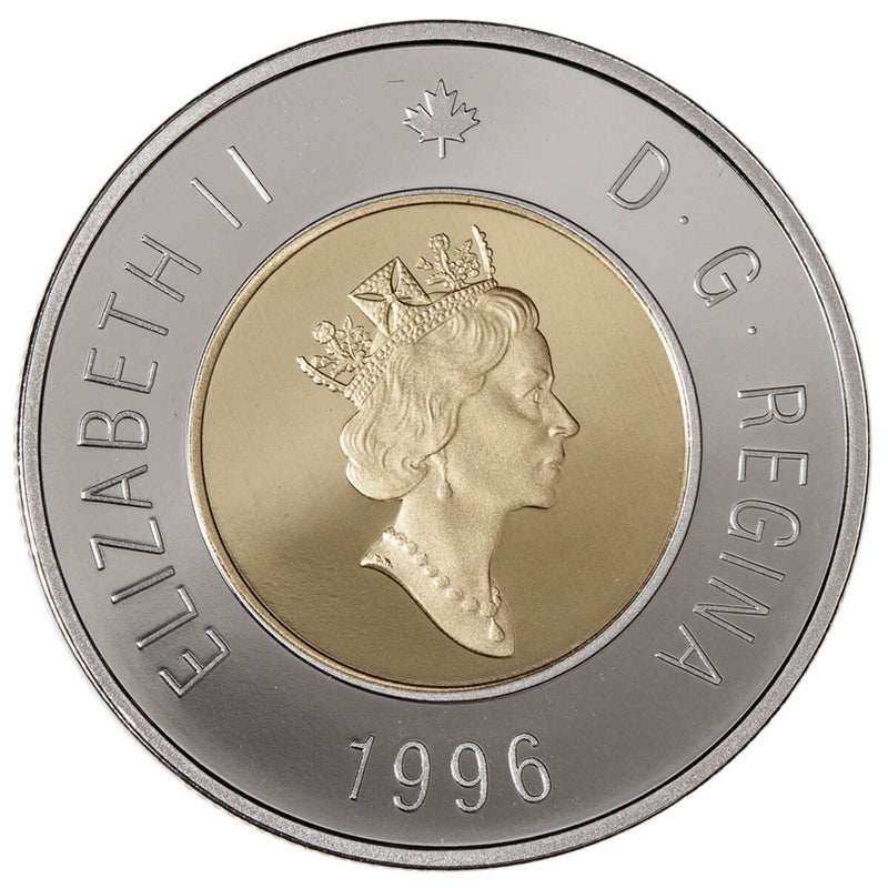 1996 $2 Canada's New Uncirculated Two Dollar Coin Default Title