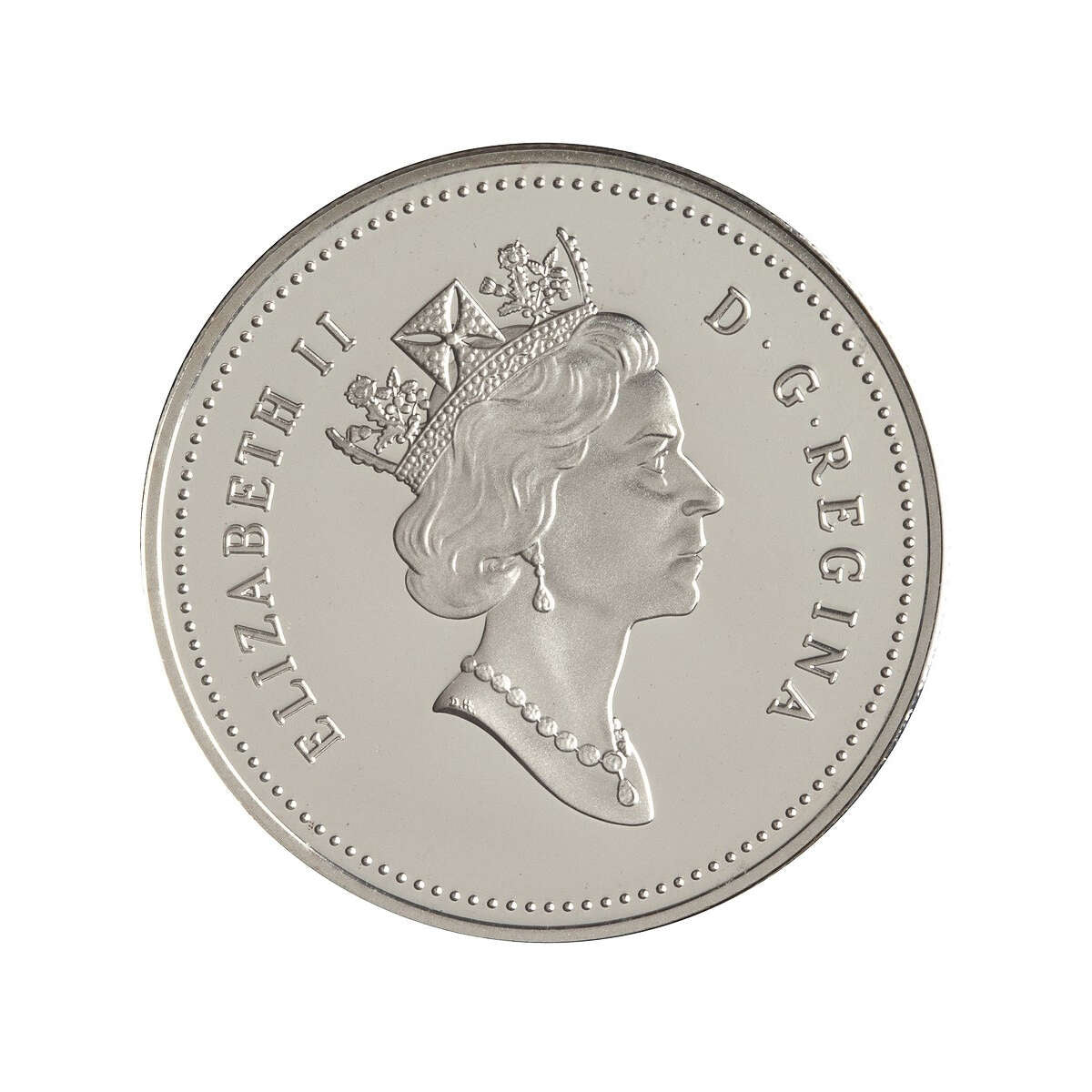1995 50c Birds of Canada: Atlantic Puffin, Whooping Crane - Two-Coin S