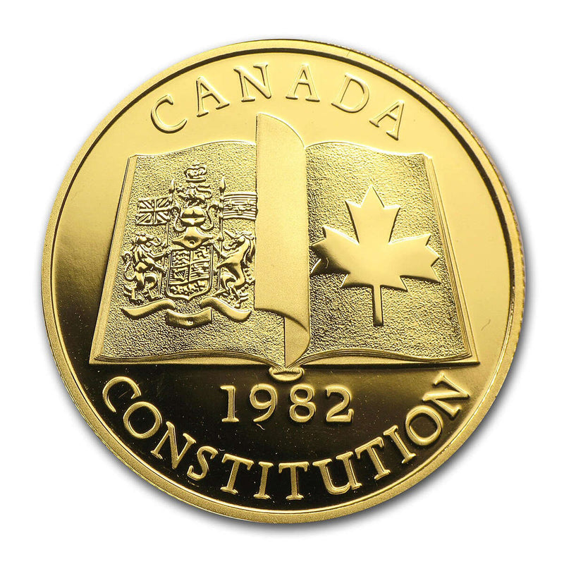 1982 $100 Patriation of the Canadian Constitution - 22-kt. Gold Coin Default Title