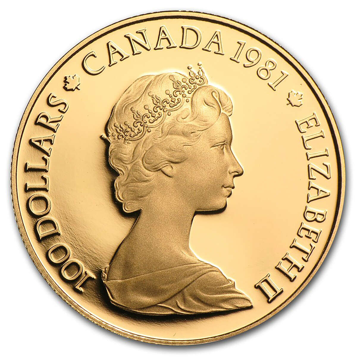 1981 $100 "O Canada" - 22-kt. Gold Coin Default Title