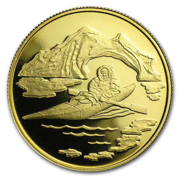 1980 $100 - Arctic Territories - 22-kt. Gold Coin Default Title