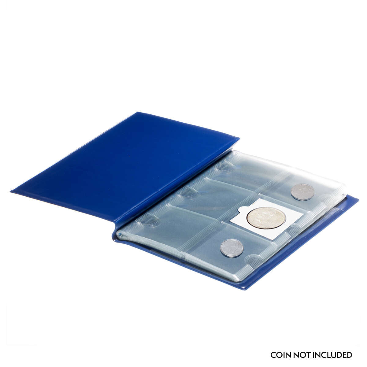 Coin Stock Book (60 Pocket) Blue