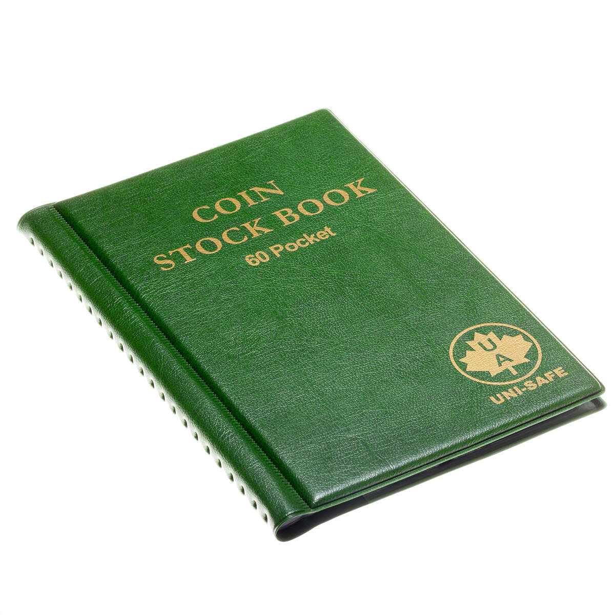 Coin Stock Book (60 Pocket) Green