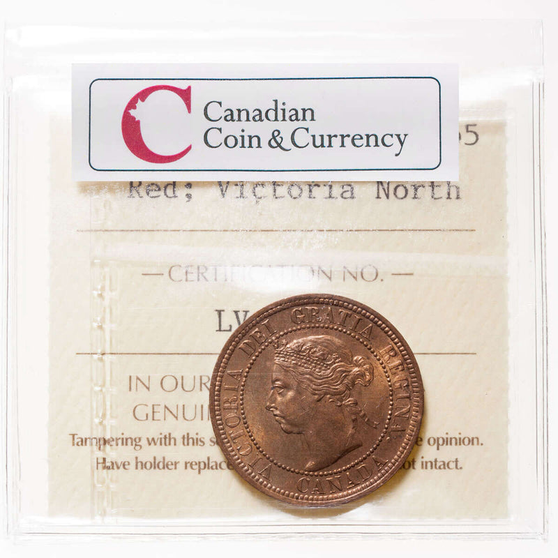 1 cent 1890H Red ICCS MS-65 Default Title