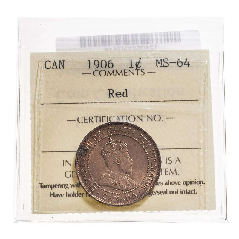 1 cent 1906  ICCS MS-64 Default Title