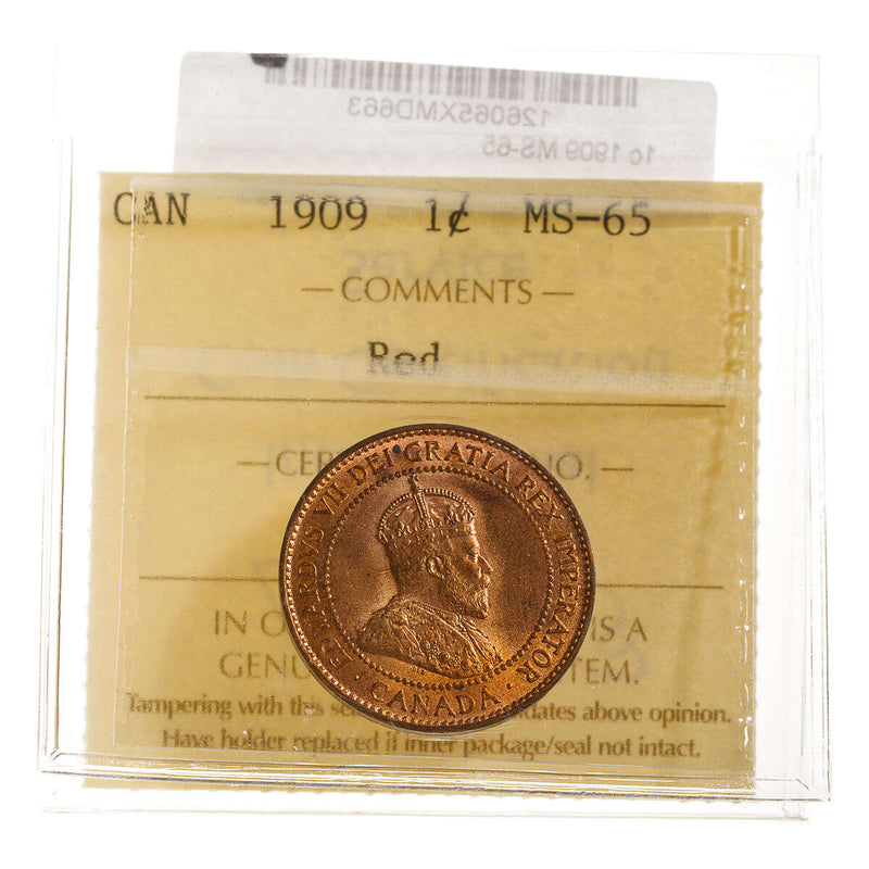 1 cent 1909  ICCS MS-65 Default Title