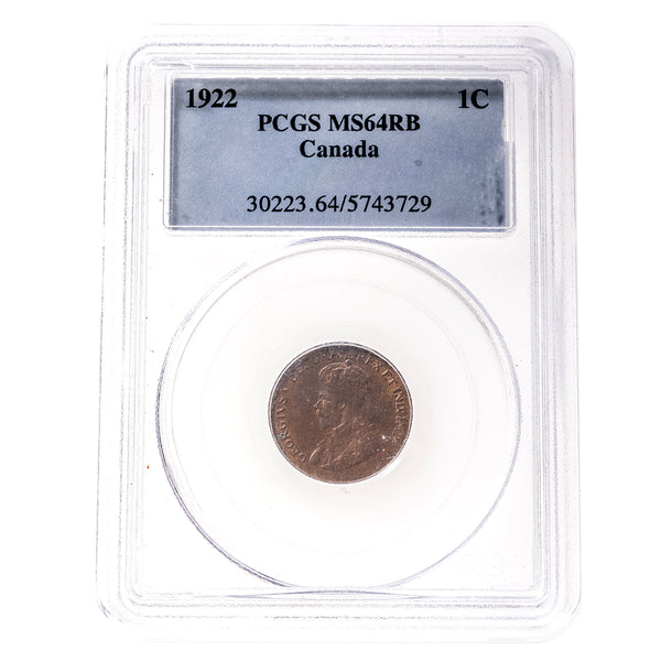 1 cent 1922  PCGS MS-64 Default Title