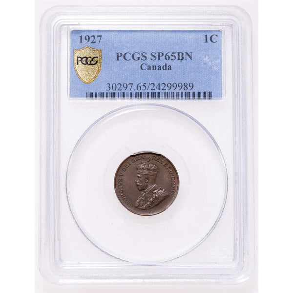 1 cent 1927  PCGS SP-65 Default Title