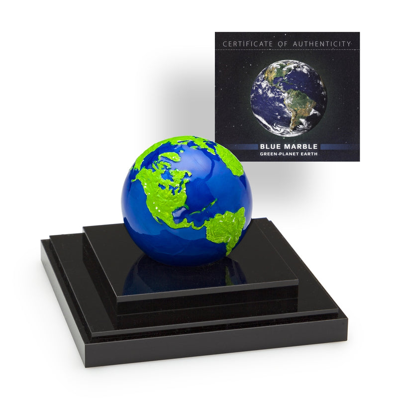 2022 $5 Blue Marble Green Planet - Pure Silver Coin