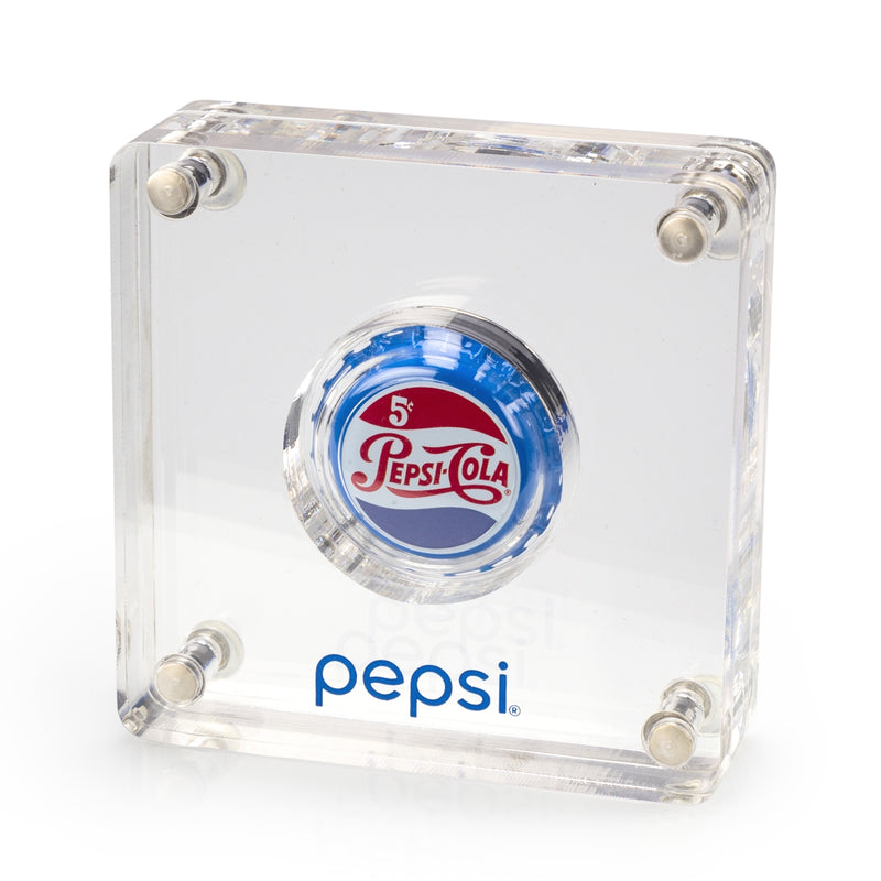 2022 500 Francs Retro Pepsi-Cola Bottle Cap - Pure Silver Coin