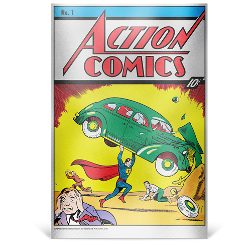 2018 DC Comics: Action Comics #1 - Premium Silver Foil