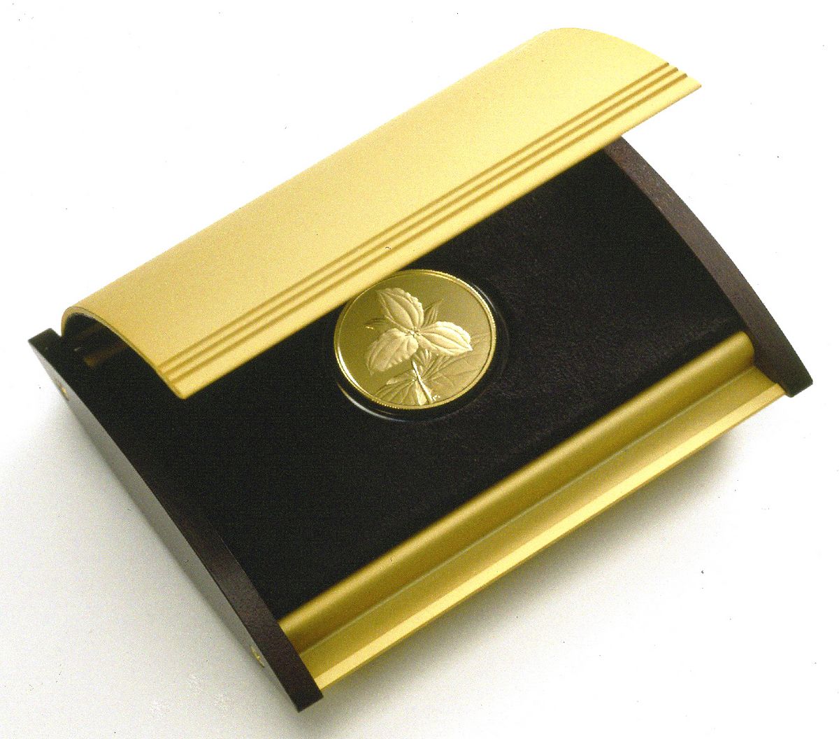 2003 $350 White Trillium - Pure Gold Coin