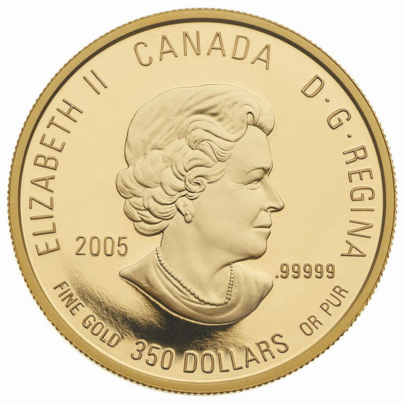 2005 $350 Western Red Lily - Pure Gold Coin
