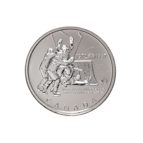 1997 1972 Canada-Russia Hockey Series - Sterling Silver Commemorative Collector Lapel Pin