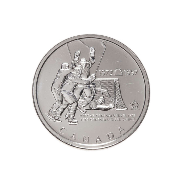 1997 1972 Canada-Russia Hockey Series - Sterling Silver Commemorative
