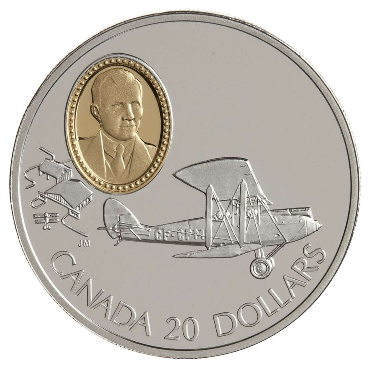 1990-1994 $20 Aviation Series One - Sterling Silver 10-Coin Set