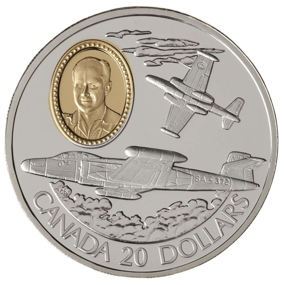 1995-1999 $20 Aviation Series Two - Sterling Silver 10-Coin Set