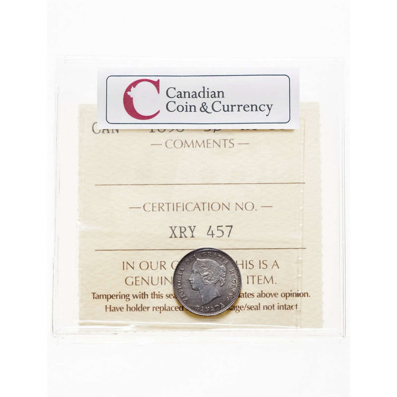 5 cent 1898  ICCS AU-58 Default Title
