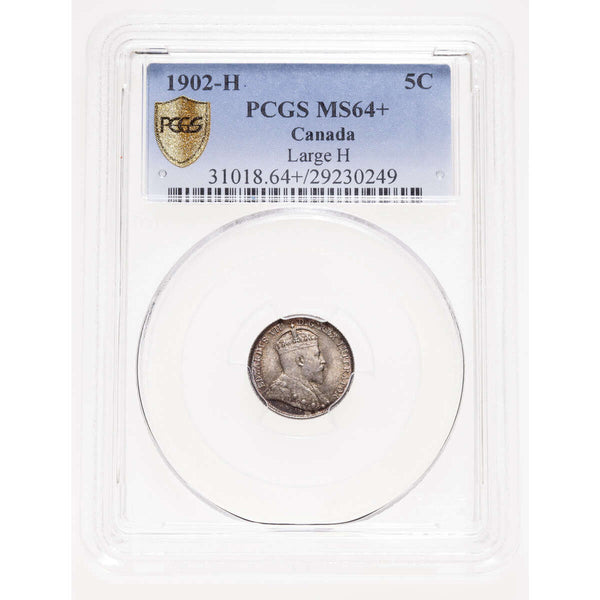 5 cent 1902H Large H PCGS MS-64+ Default Title
