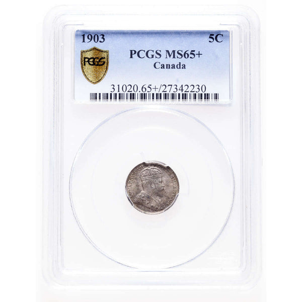 5 cent 1903  PCGS MS-65+ Default Title