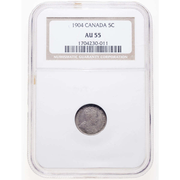 5 cent 1904  NGC AU-55 Default Title