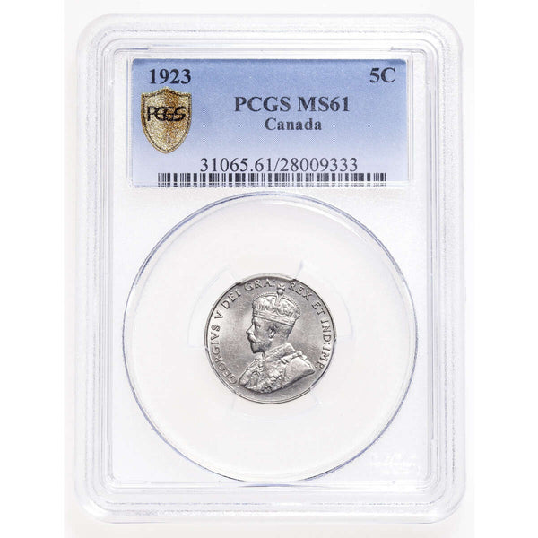 5 cent 1923  PCGS MS-61 Default Title