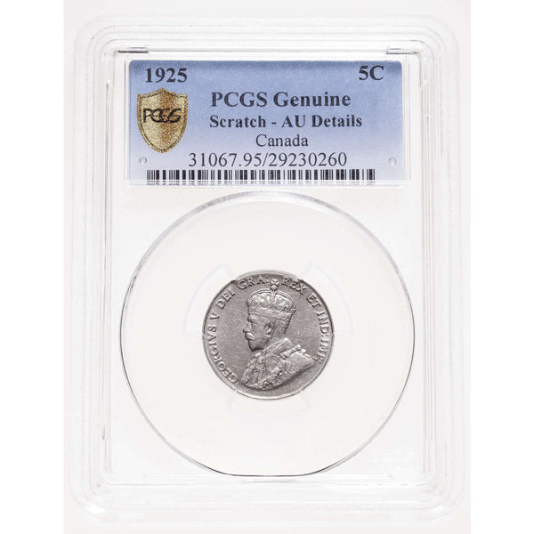 5 cent 1925  PCGS AU-50 Default Title