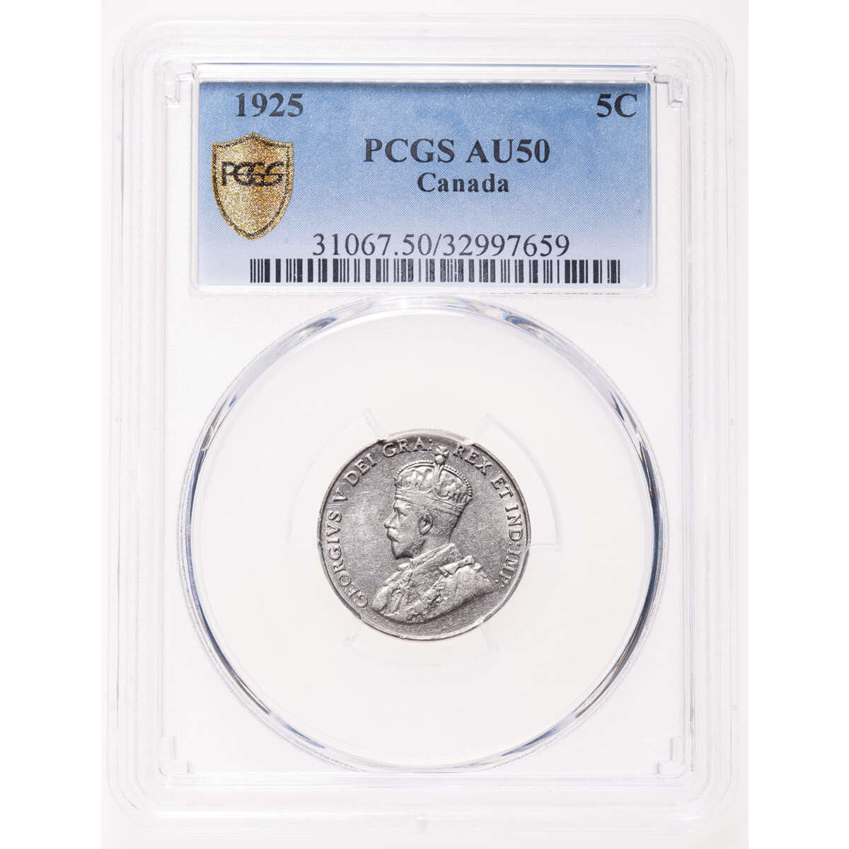 5 cent 1925  PCGS AU-50 Default Title